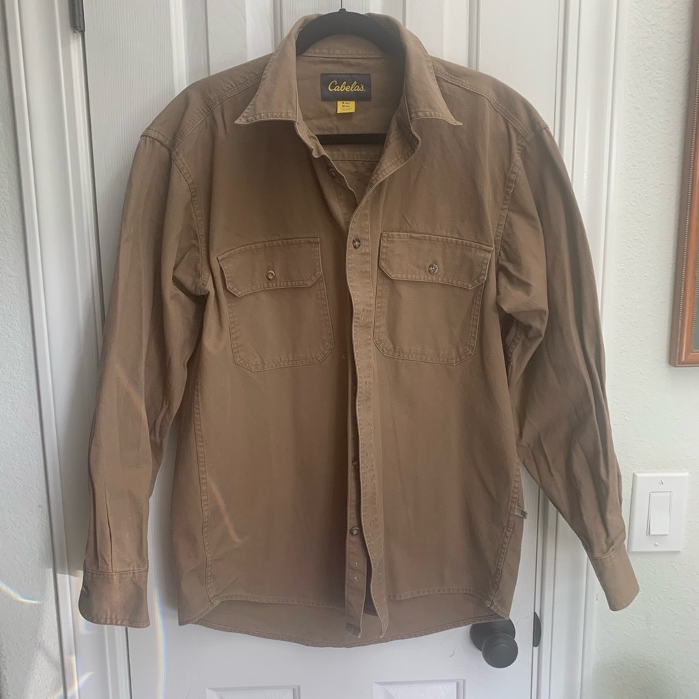 Cabela's Men's Brown Shirt Jacket